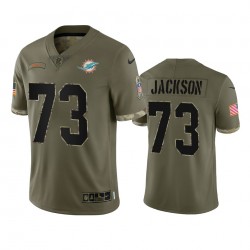 Miami Dolphins Austin Jackson 73 Nike 2022 Salute to Service NFL Jersey Miami Dolphins Austin Jackson 73 Nike 2022 Salute to Service NFL Jersey