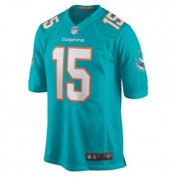 Miami Dolphins Jaelan Phillips 15 Nike Aqua 2021 Draft NFL Jersey