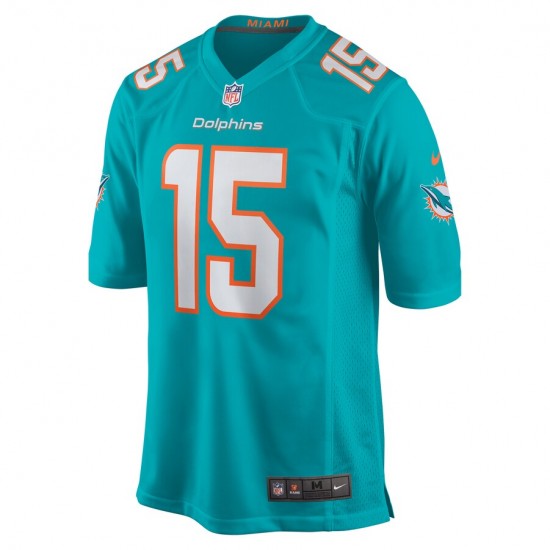 Miami Dolphins Jaelan Phillips 15 Nike Aqua 2021 Draft NFL Jersey