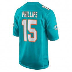 Miami Dolphins Jaelan Phillips 15 Nike Aqua 2021 Draft NFL Jersey