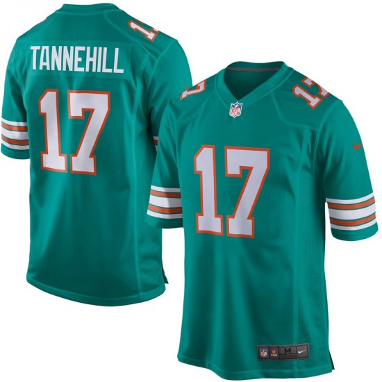 Miami Dolphins Ryan Tannehill 17 Nike Aqua NFL Jersey