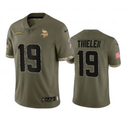 Minnesota Vikings Adam Thielen 19 Nike 2022 Salute to Service NFL Jersey Minnesota Vikings Adam Thielen 19 Nike 2022 Salute to Service NFL Jersey
