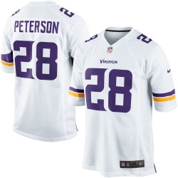 Minnesota Vikings Adrian Peterson 28 Nike White NFL Jersey Minnesota Vikings Adrian Peterson 28 Nike White NFL Jersey