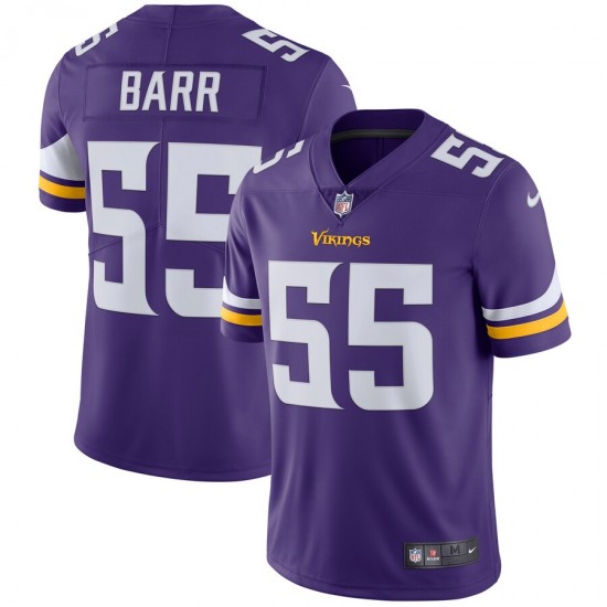 Minnesota Vikings Anthony Barr 55 Nike Purple NFL Jersey