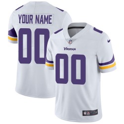Minnesota Vikings Custom White NFL Jersey Minnesota Vikings Custom White NFL Jersey