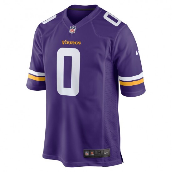 Minnesota Vikings Kellen Mond 0 Nike Purple 2021 Draft NFL Jersey