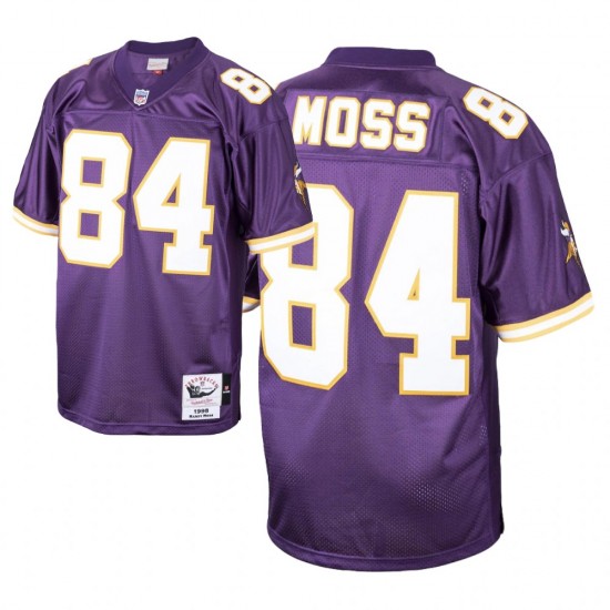 Minnesota Vikings Randy Moss 84 Nike Purple 1998 Throwback NFL Jersey