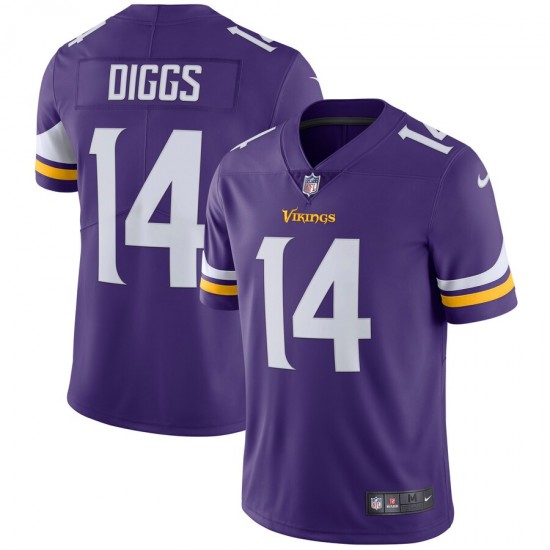 Minnesota Vikings Stefon Diggs 14 Nike Purple NFL Jersey