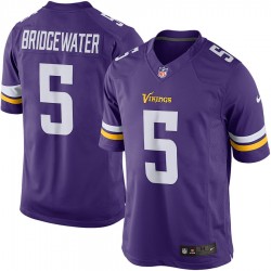 Minnesota Vikings Teddy Bridgewater 5 Nike Purple NFL Jersey Minnesota Vikings Teddy Bridgewater 5 Nike Purple NFL Jersey