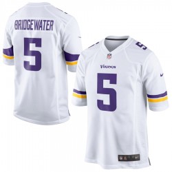Minnesota Vikings Teddy Bridgewater 5 Nike White NFL Jersey