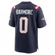 New England Patriots Christian Barmore 0 Nike Navy 2021 Draft NFL Jersey