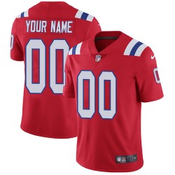 New England Patriots Custom Red NFL Jersey New England Patriots Custom Red NFL Jersey