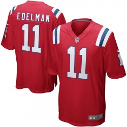 New England Patriots Julian Edelman 11 Nike Red NFL Jersey New England Patriots Julian Edelman 11 Nike Red NFL Jersey