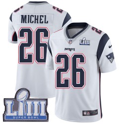 New England Patriots Sony Michel 26 Nike White 2019 Super Bowl LIII NFL Jersey New England Patriots Sony Michel 26 Nike White 2019 Super Bowl LIII NFL Jersey