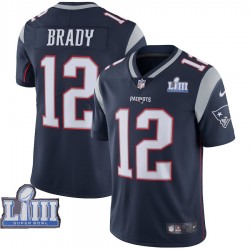 New England Patriots Tom Brady 12 Nike Blue II 2019 Super Bowl LIII NFL Jersey New England Patriots Tom Brady 12 Nike Blue II 2019 Super Bowl LIII NFL Jersey
