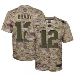 New England Patriots Tom Brady 12 Nike Salute to Service NFL Jersey New England Patriots Tom Brady 12 Nike Salute to Service NFL Jersey