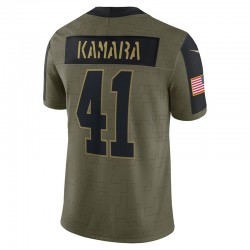New Orleans Saints Alvin Kamara 41 Nike 2021 Salute to Service NFL Jersey
