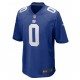 New York Giants Azeez Ojulari 0 Nike Royal 2021 Draft NFL Jersey