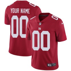 New York Giants Custom Red NFL Jersey New York Giants Custom Red NFL Jersey
