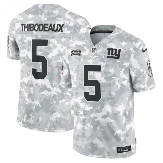 New York Giants Kayvon Thibodeaux Nike 2024 Salute to Service NFL Jersey