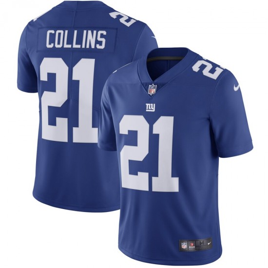 New York Giants Landon Collins 21 Nike Blue NFL Jersey