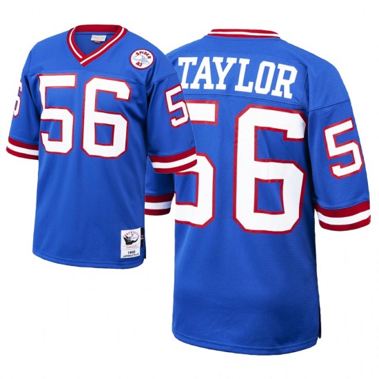 New York Giants Lawrence Taylor 56 Nike Royal 1986 Throwback NFL Jersey