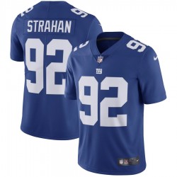 New York Giants Michael Strahan 92 Nike Blue NFL Jersey