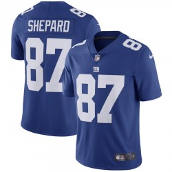 New York Giants Sterling Shepard 87 Nike Blue NFL Jersey