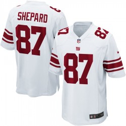 New York Giants Sterling Shepard 87 Nike White NFL Jersey