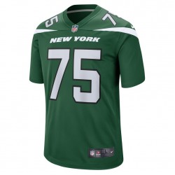New York Jets Alijah Vera-Tucker 75 Nike Green 2021 Draft NFL Jersey