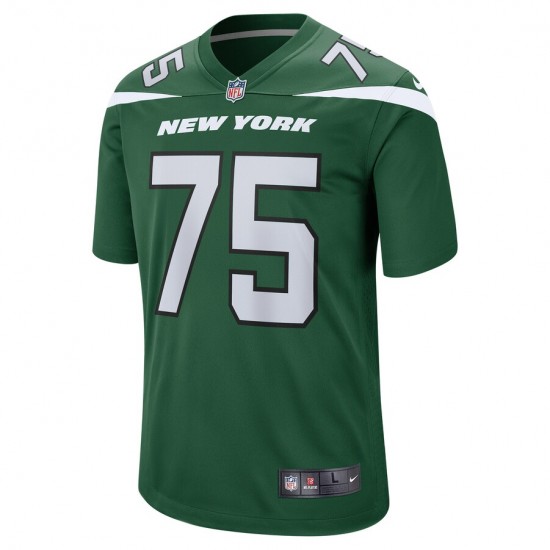 New York Jets Alijah Vera-Tucker 75 Nike Green 2021 Draft NFL Jersey