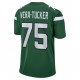 New York Jets Alijah Vera-Tucker 75 Nike Green 2021 Draft NFL Jersey