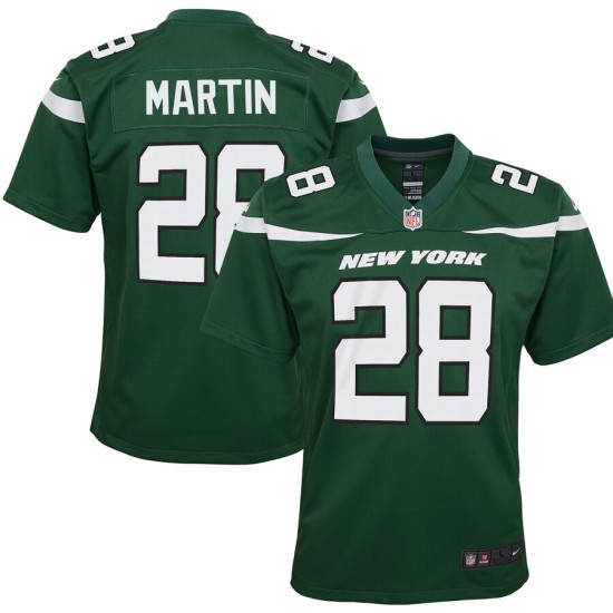 New York Jets Curtis Martin 28 Nike Green NFL Jersey