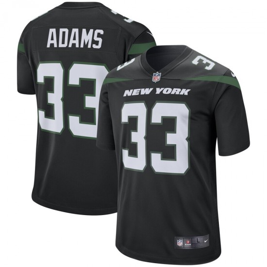 New York Jets Jamal Adams 33 Nike Black NFL Jersey