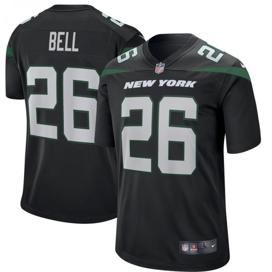 New York Jets Le'Veon Bell 26 Nike Black NFL Jersey