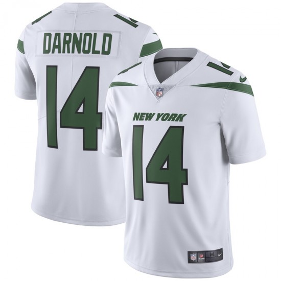New York Jets Sam Darnold 14 Nike White NFL Jersey
