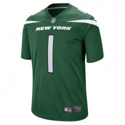 New York Jets Zach Wilson 1 Nike Green 2021 Draft NFL Jersey
