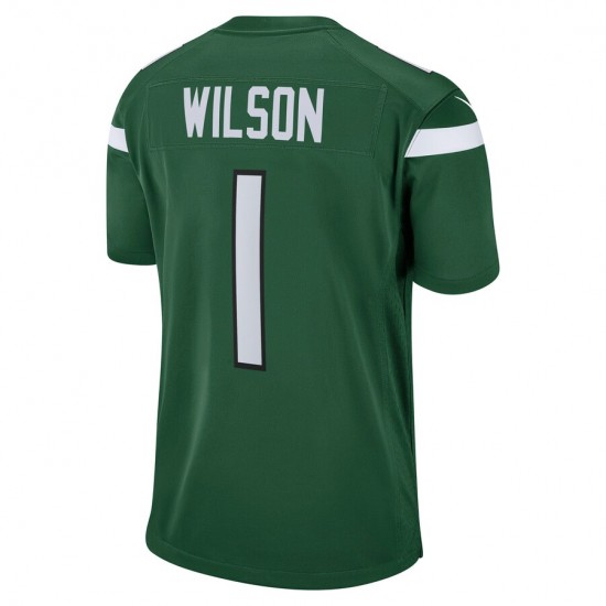 New York Jets Zach Wilson 1 Nike Green 2021 Draft NFL Jersey