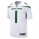 New York Jets Zach Wilson 1 Nike White 2021 Draft NFL Jersey