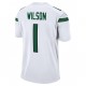 New York Jets Zach Wilson 1 Nike White 2021 Draft NFL Jersey