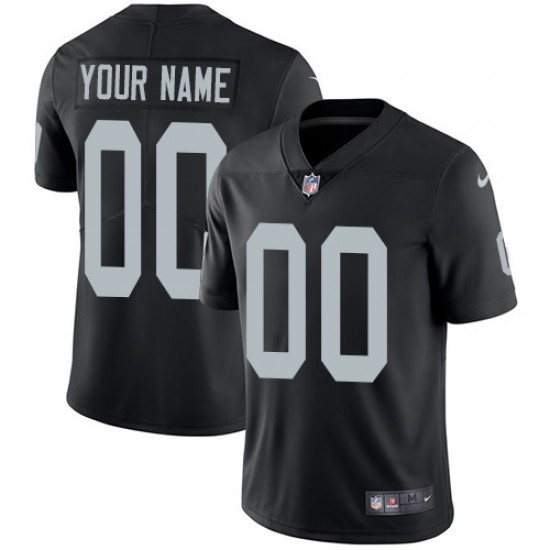 Oakland Raiders Custom Black NFL Jersey