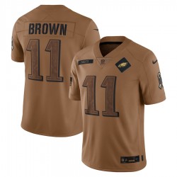 Philadelphia Eagles AJ Brown 11 Nike 2023 Salute To Service NFL Jersey Philadelphia Eagles AJ Brown 11 Nike 2023 Salute To Service NFL Jersey