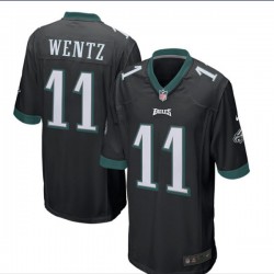 Philadelphia Eagles Carson Wentz 11 Nike Black NFL Jersey Philadelphia Eagles Carson Wentz 11 Nike Black NFL Jersey