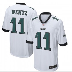 Philadelphia Eagles Carson Wentz 11 Nike White NFL Jersey Philadelphia Eagles Carson Wentz 11 Nike White NFL Jersey