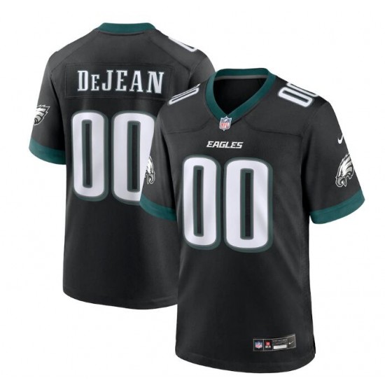 Philadelphia Eagles Cooper DeJean Nike Black 2024 NFL Draft Alternate NFL Jersey