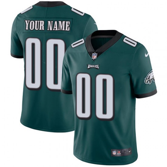 Philadelphia Eagles Custom Green NFL Jersey