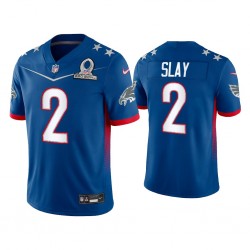 Philadelphia Eagles Darius Slay 2 Nike Royal 2022 NFC Pro Bowl NFL Jersey Philadelphia Eagles Darius Slay 2 Nike Royal 2022 NFC Pro Bowl NFL Jersey