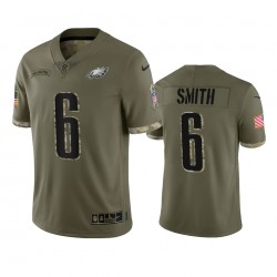 Philadelphia Eagles DeVonta Smith 6 Nike 2022 Salute to Service NFL Jersey Philadelphia Eagles DeVonta Smith 6 Nike 2022 Salute to Service NFL Jersey