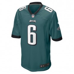 Philadelphia Eagles DeVonta Smith 6 Nike Green 2021 Draft NFL Jersey