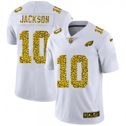 Philadelphia Eagles Desean Jackson 10 Nike Flocked Leopard Print White NFL Jersey Philadelphia Eagles Desean Jackson 10 Nike Flocked Leopard Print White NFL Jersey
